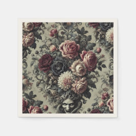 Guardanapo De Papel 🩸 Dellamorte Dellamore - Design oral gótico