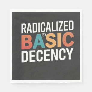 Guardanapo De Papel Democracia Social Radicalizada Pela Decência Básic