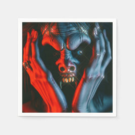 Guardanapo De Papel Demônio grito