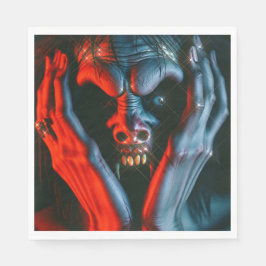Guardanapo De Papel Demônio grito