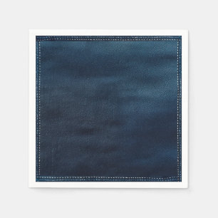 Guardanapo De Papel Denim Napkin