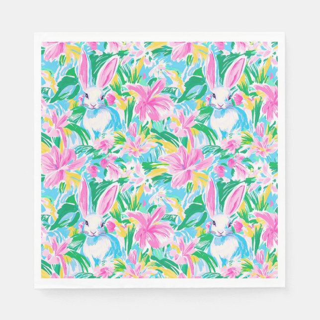 Guardanapo De Papel Depurador de páscoa de Flores de Pernê de Primaver (Frente)