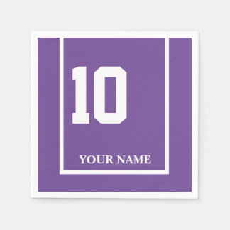 Guardanapo De Papel Derby Horse Race Purple 10 Personalizado