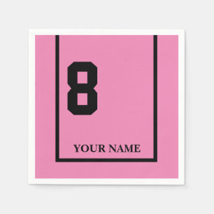 Guardanapo De Papel Derby Horse Race Rosa 8 Personalizado