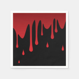 Guardanapo De Papel Derrame de sangue