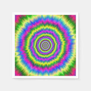 Guardanapo De Papel Descartável Napkins Neon Explosion