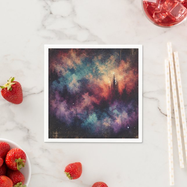 Guardanapo De Papel Descolagem de Tinta Desfocada Automática Queda (Insitu)