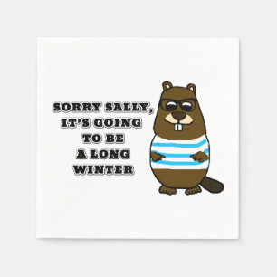 Guardanapo De Papel Desculpe Sally, Long Winter