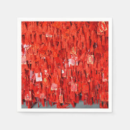 Guardanapo De Papel Desejos Vermelhos