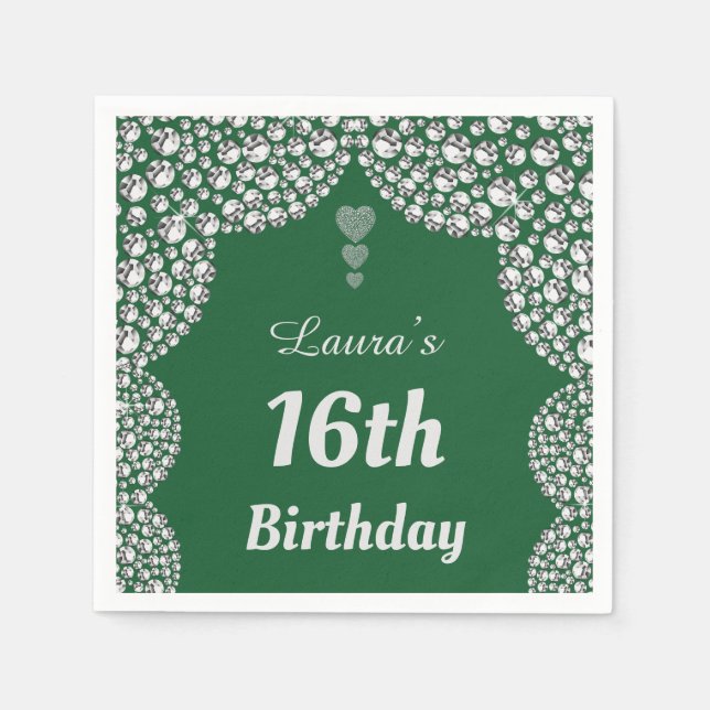 Guardanapo De Papel Desenhadores personalizados do 16º ou do 1º ano (Frente)