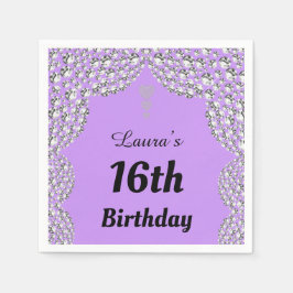 Guardanapo De Papel Desenhadores personalizados do 16º ou do 1º ano