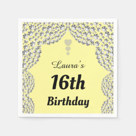 Guardanapo De Papel Desenhadores personalizados do 16º ou do 1º ano