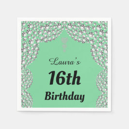 Guardanapo De Papel Desenhadores personalizados do 16º ou do 1º ano