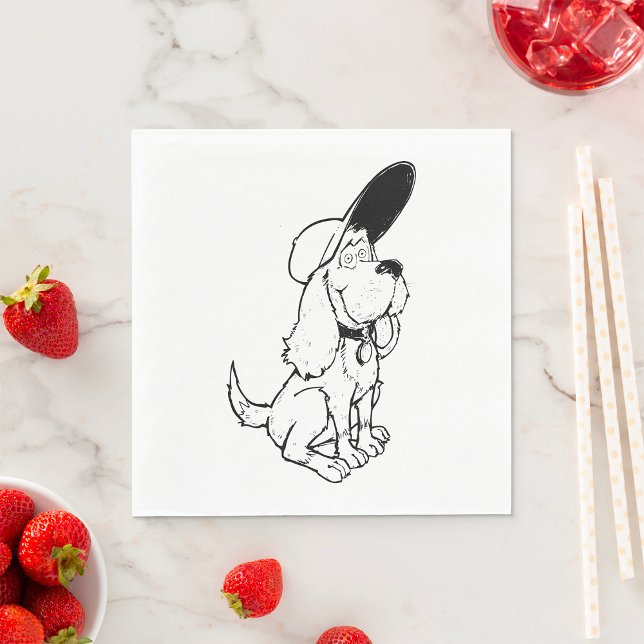 Guardanapo De Papel Desenho Cão (Criador carregado)
