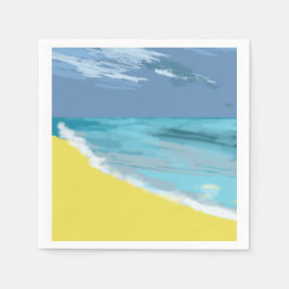 Guardanapo De Papel Desenho digital de verão doce