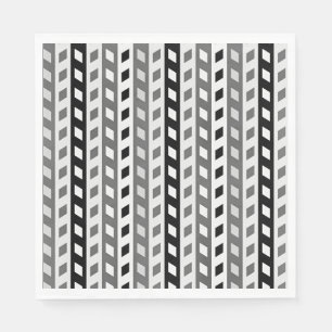 Guardanapo De Papel Desenho Geométrico, cinza, preto, branco,