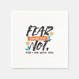 Guardanapo De Papel Desenho Inspirador do Versículo da Bíblia 'Não Tem