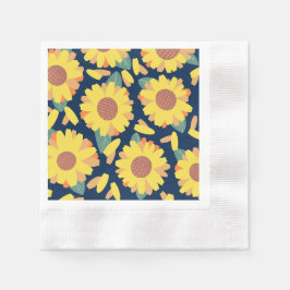 Guardanapo De Papel Desenhos Sun Bloom