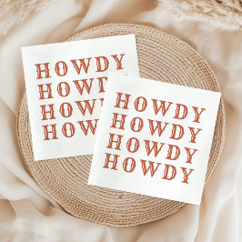 Guardanapo De Papel Desert Cowgirl Last Rodeo