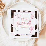 Guardanapo De Papel Deserto de Bachelorette do Deserto de Cowgirl Espa<br><div class="desc">A Coleção Dina apresenta elementos temáticos da cowgirl do espaço,  como holografia,  cochicho e acessórios da cowgirl. Esta coleção é perfeita para o teu fim de semana de praia!</div>