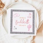 Guardanapo De Papel Deserto de Bachelorette do Deserto de Cowgirl Espa<br><div class="desc">A Coleção Dina apresenta elementos temáticos da cowgirl do espaço,  como holografia,  cochicho e acessórios da cowgirl. Esta coleção é perfeita para o teu fim de semana de praia!</div>