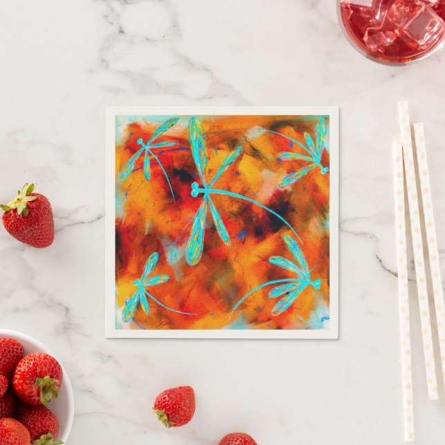 Guardanapo De Papel Deserto de Dragonfly (Insitu)