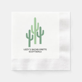 Guardanapo De Papel Deserto Personalizado Cactus Scottsdale