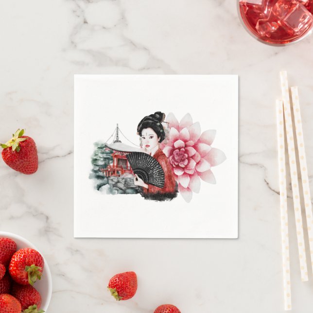 Guardanapo De Papel Design da Série Okinawa 36 (Insitu)