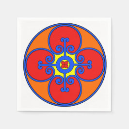 Guardanapo De Papel Design da Sicília Mediterrânica