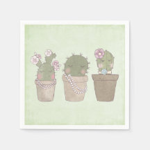 Design de aquarela do Trio do Cacto Sorridente