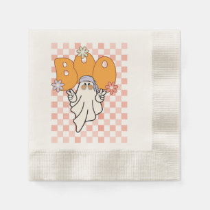 Guardanapo De Papel design de fantasma de vintage assustador
