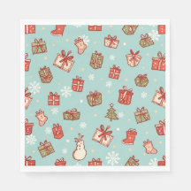 Design de Natal Napkins