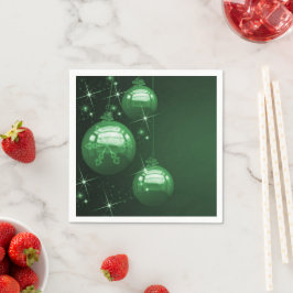 Guardanapo De Papel Design de Natal Verde