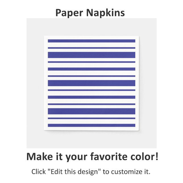 Guardanapo De Papel Design de padrão de listras (Criador carregado)