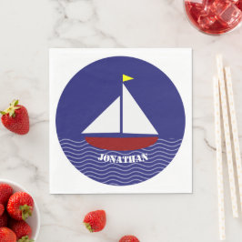 Guardanapo De Papel Design de Papel Napkins para Navegação em veleiro