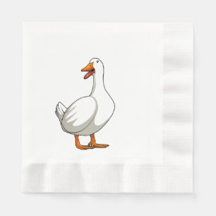 Guardanapo De Papel Design de Pato Bonito Homens Aves Aquáticas Pássar