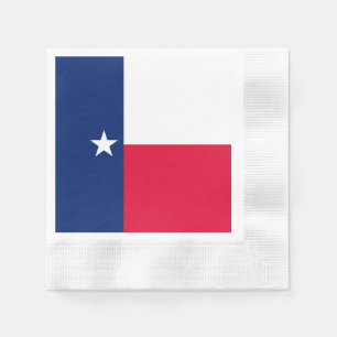 Guardanapo De Papel Design de Sinalizador do Estado do Texas