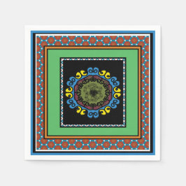 Guardanapo De Papel Design do Orgulho 1 MVB Mexicano