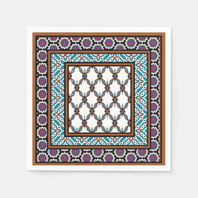 Guardanapo De Papel Design do Orgulho 2 Mexicano (Frente)