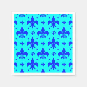 Guardanapo De Papel Design do padrão Fleur-de-lis