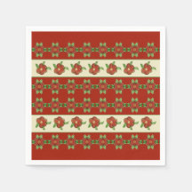 Design Floral Em Papel Laranja Rusty