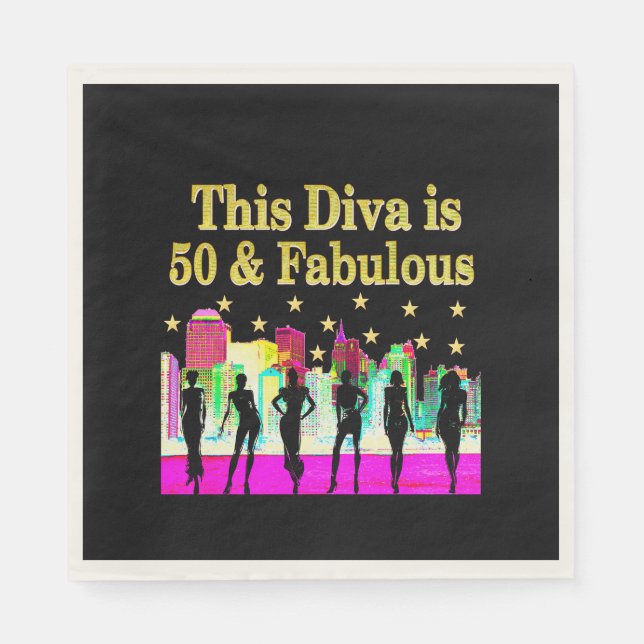 Guardanapo De Papel design NOVA IORQUE DE 50 ANOS (Frente)