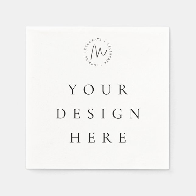 Guardanapo De Papel Design Personalizado de Impressão em Nápoles (Frente)