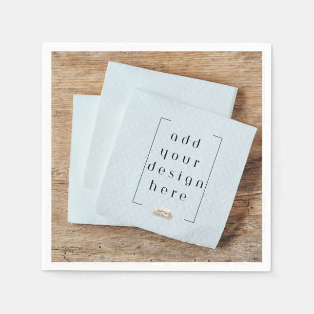 Guardanapo De Papel Design Personalizado de Impressão em Nápoles (Frente)