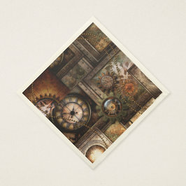 Guardanapo De Papel Design steampunk maravilhoso