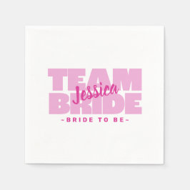 Guardanapo De Papel Despedida de Solteira da Noiva Time Bodas de Casam