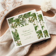 Despedida de Solteira Vintage Palmeiras Tropicais