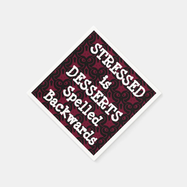 Guardanapo De Papel Desserts Cocktail Paper Napkins (Canto)