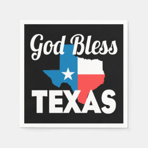 Guardanapo De Papel Deus abençoe Texas