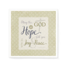 Deus da Esperança Preencha-o com alegria e paz